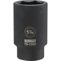 3/4 x 1-7/16 in. 6 Point Drive Deep Impact Socket
