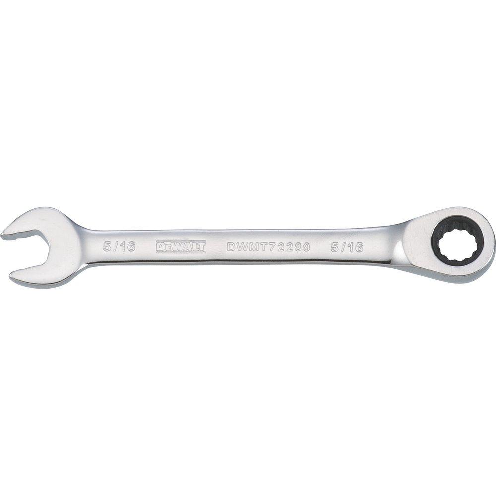 DEWALT Polished Chrome 5/16 in. Combination Wrench 