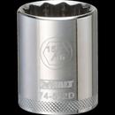 DEWALT Polished Chrome 1/2 in. Socket 