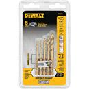 DEWALT 1/8 in, 5/32 in, 3/16 in, 1/4 in. x 1/4 in. Hex Twist 5 Piece 