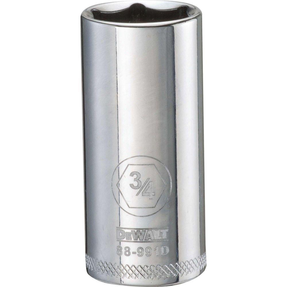 DEWALT Polished Chrome 3/8 in. Socket 
