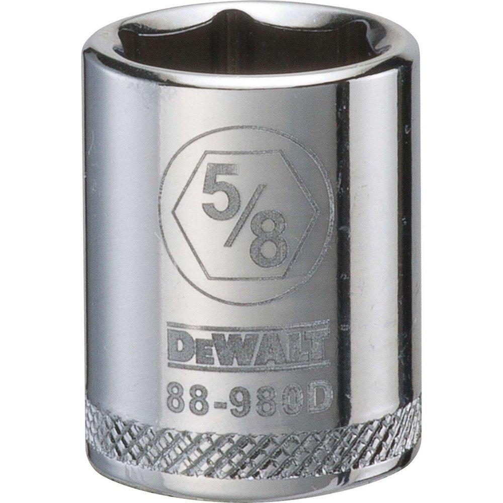 DEWALT Polished Chrome Vanadium 3/8 in. Socket 