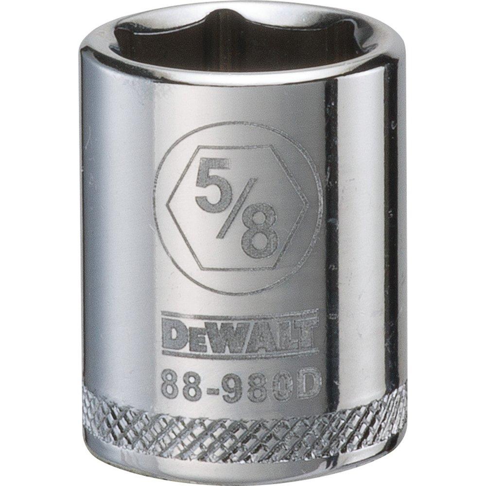 DEWALT Polished Chrome Vanadium 3/8 in. Socket 