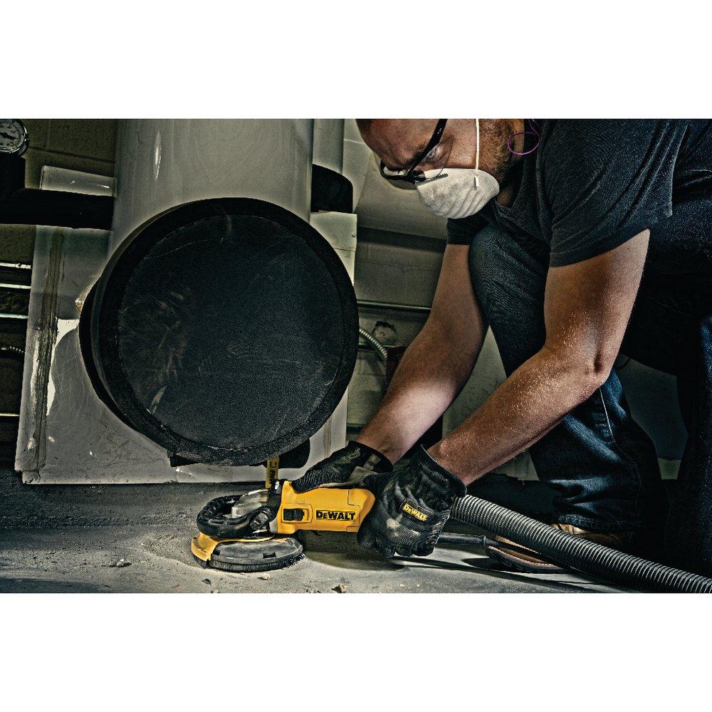 DEWALT Yellow/Black Surface Grinding Dust Shroud Kit 