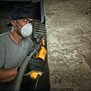 DEWALT Yellow/Black Surface Grinding Dust Shroud Kit 