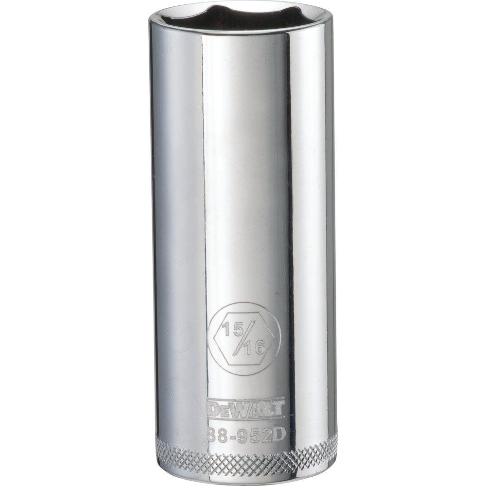 DEWALT Polished Chrome Vanadium 1-Tool Socket 