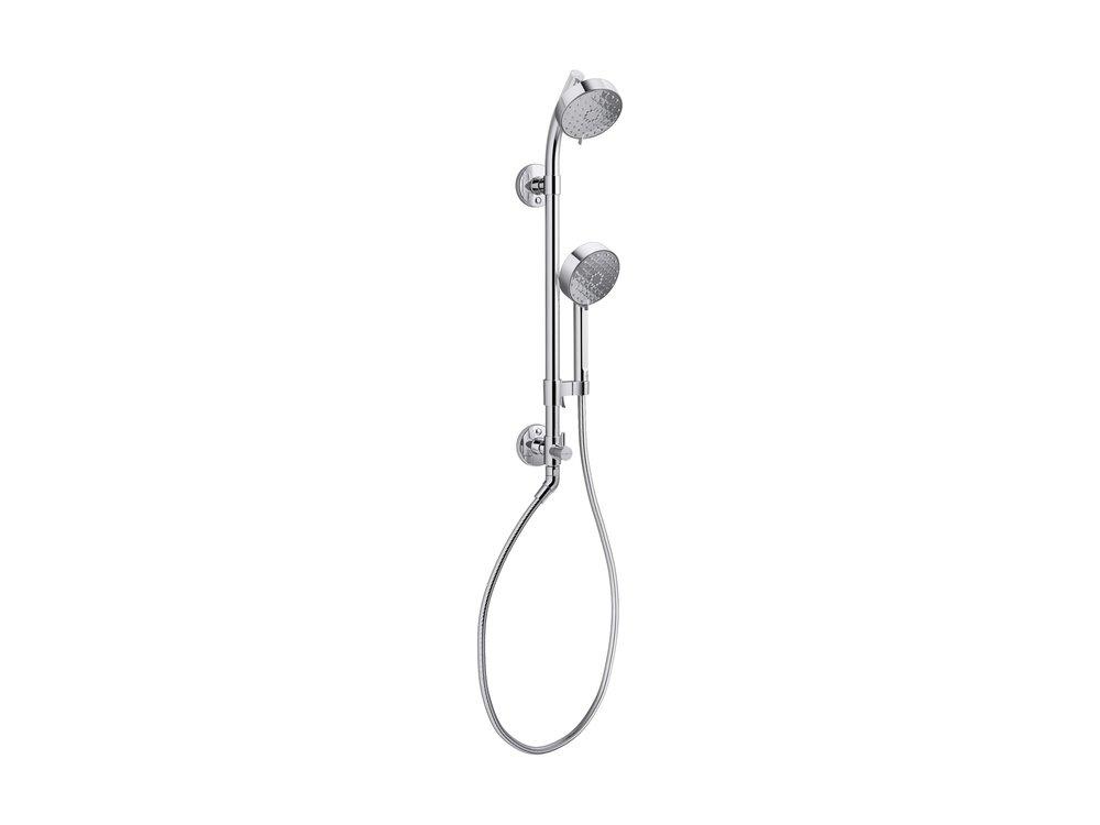 KOHLER Polished Chrome Single Handle Multi Function Shower System 