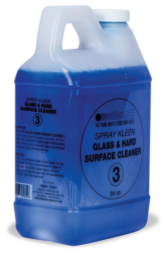 Sunburst Chemicals Blue Glass and Hard Surface Cleaner (Case of 2) 