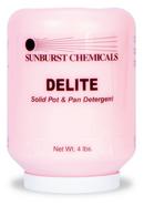 Sunburst Chemicals Pink Solid Pot and Pan Detergent 