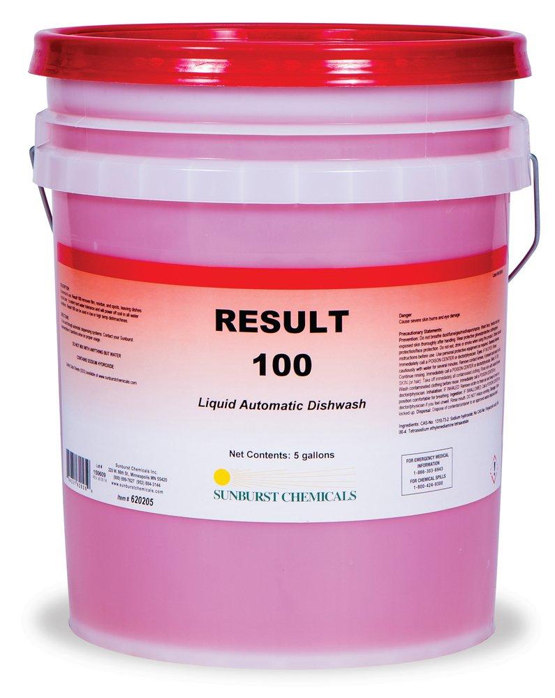 Sunburst Chemicals Red Dishwasher Detergent 