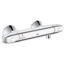 Two Handle Thermostatic Valve Trim with Volume Control in StarLight® Chrome (Valve Included)