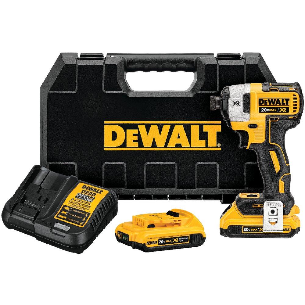 DEWALT Yellow/Black 3-Speed Impact Driver Kit 