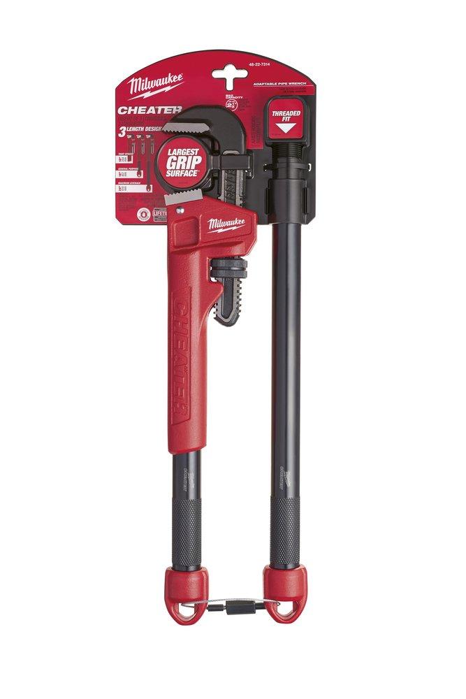 Milwaukee® Red Cheater Pipe Wrench 
