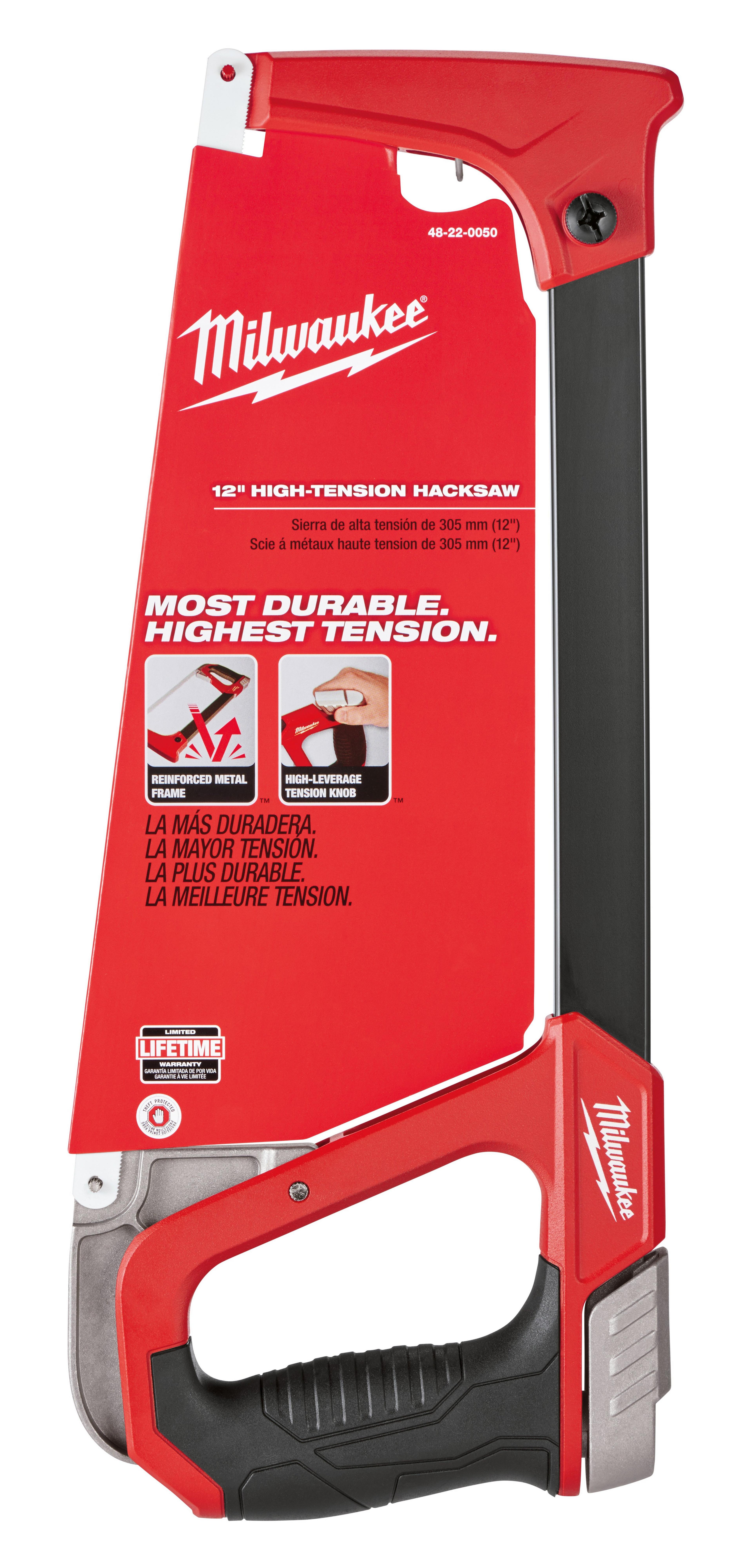 Milwaukee&reg; Red High Tension Hacksaw 