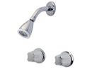 Shower Trim with Double Knob Handle in Polished Chrome