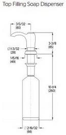 Pfister Stainless Steel Soap & Lotion Dispenser 