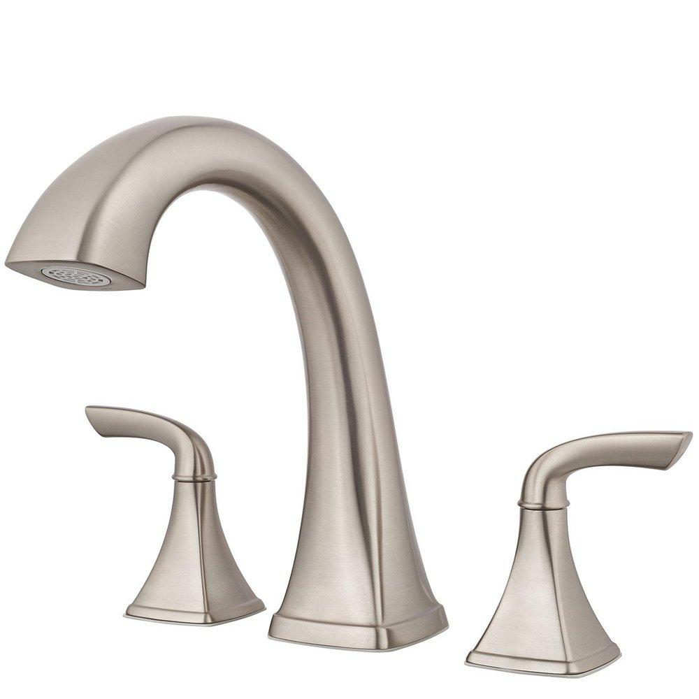 Pfister Brushed Nickel Two Handle Roman Tub Faucet Trim Only 