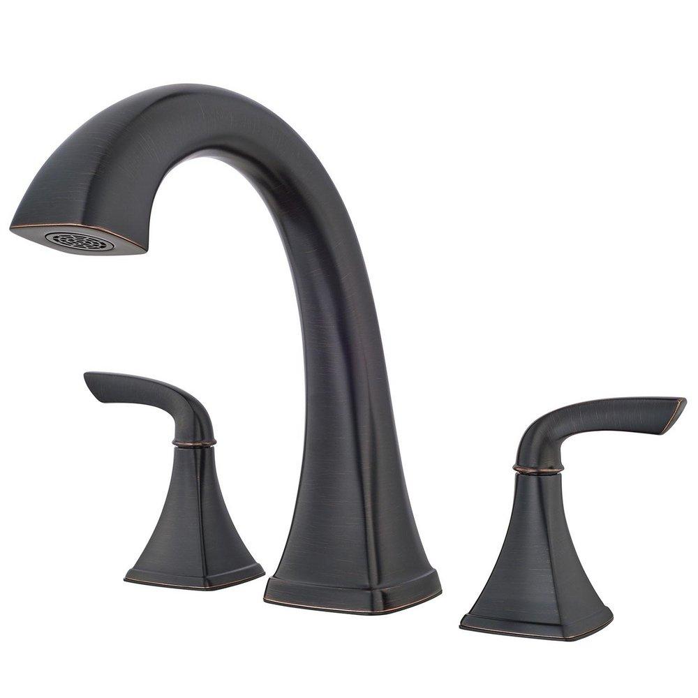 Pfister Tuscan Bronze Two Handle Roman Tub Faucet Trim Only 