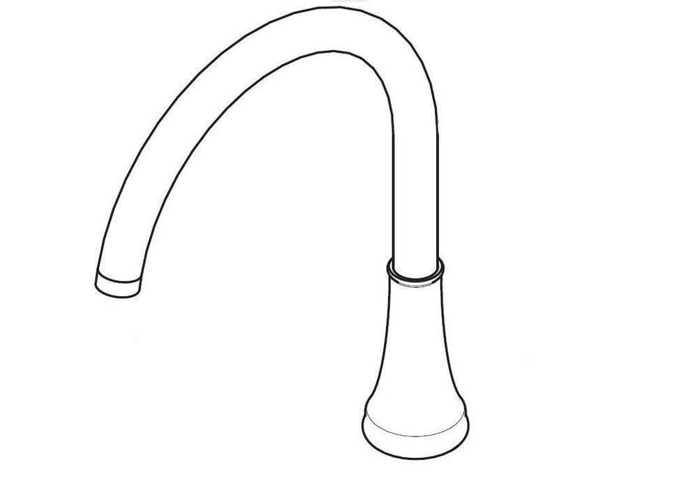 Pfister Tuscan Bronze 1/2 in. NPSM Tub Spout 