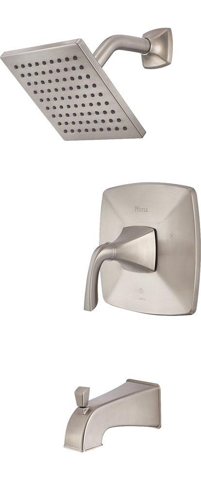 Pfister Brushed Nickel Single Handle Bathtub & Shower Faucet (Trim Only) 