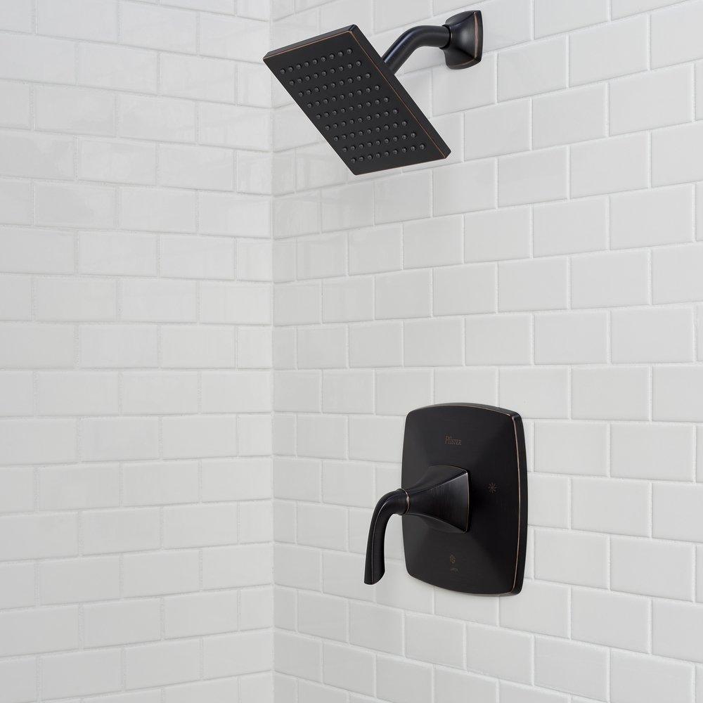 Pfister Tuscan Bronze Single Handle Single Function Bathtub & Shower Faucet (Trim Only) 