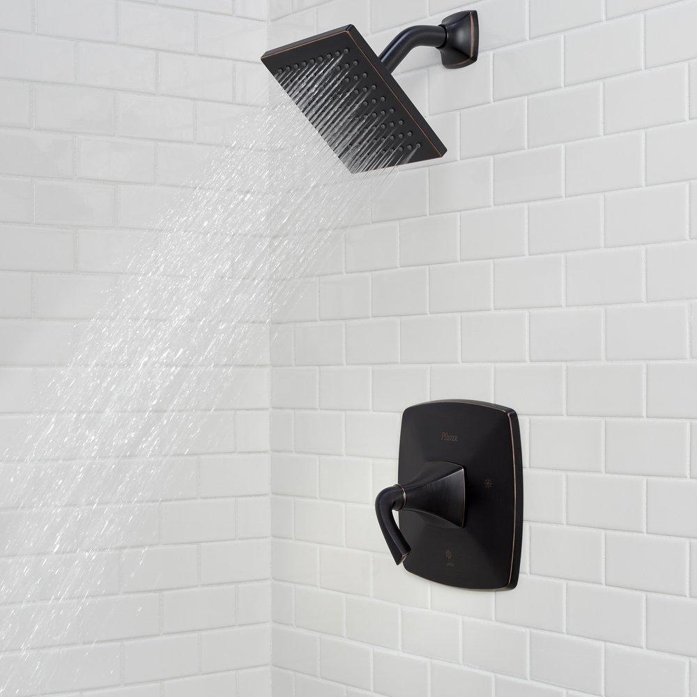 Pfister Tuscan Bronze Single Handle Single Function Bathtub & Shower Faucet (Trim Only) 