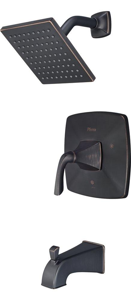 Pfister Tuscan Bronze Single Handle Single Function Bathtub & Shower Faucet (Trim Only) 