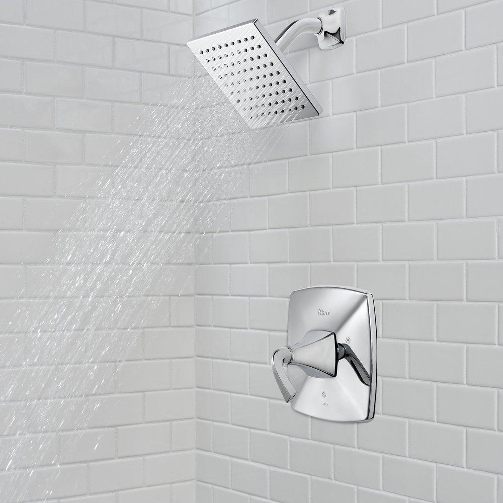 Pfister Polished Chrome Single Handle Single Function Bathtub & Shower Faucet (Trim Only) 