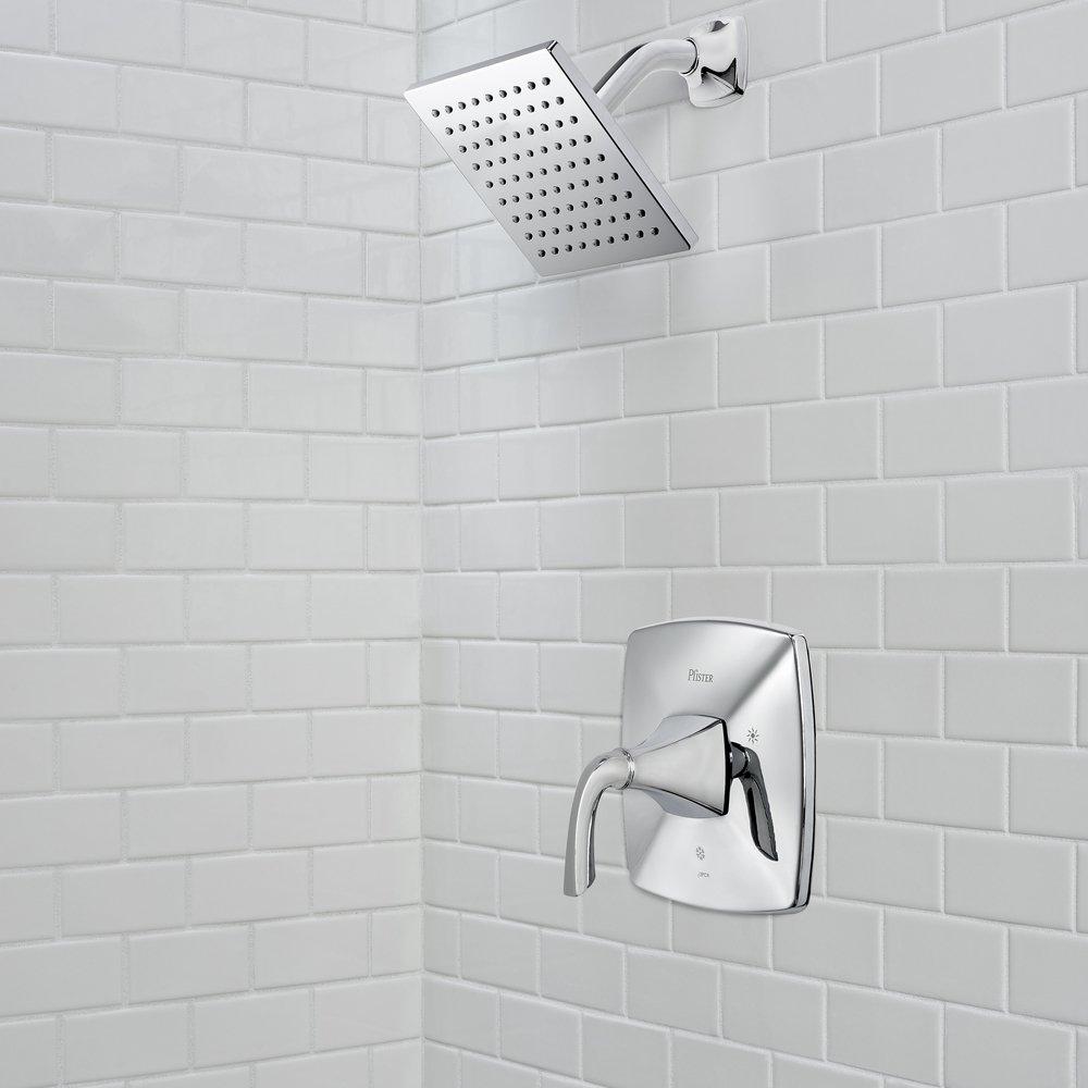 Pfister Polished Chrome Single Handle Single Function Bathtub & Shower Faucet (Trim Only) 