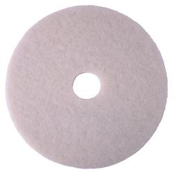 19 in. Polishing Pad in White (Case of 5)