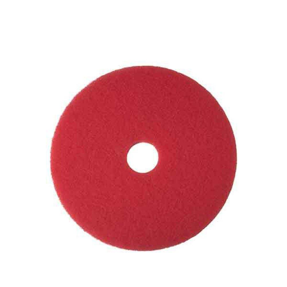 5100N 19 Buffing Pad Red. (Case of 5) 
