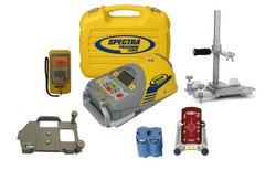 Pipe Laser with Remote Control Adjustable Pole Powered by NiMH Battery Pack C-Cell