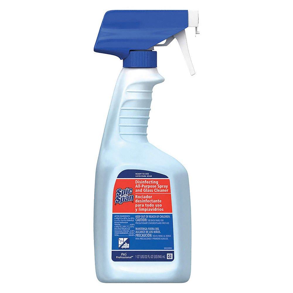 Spic and Span&reg; Light Blue Disinfectant Glass and Surface Cleaner (Case of 8) 