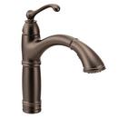 Moen Oil Rubbed Bronze Single Handle Pull Out Kitchen Faucet 