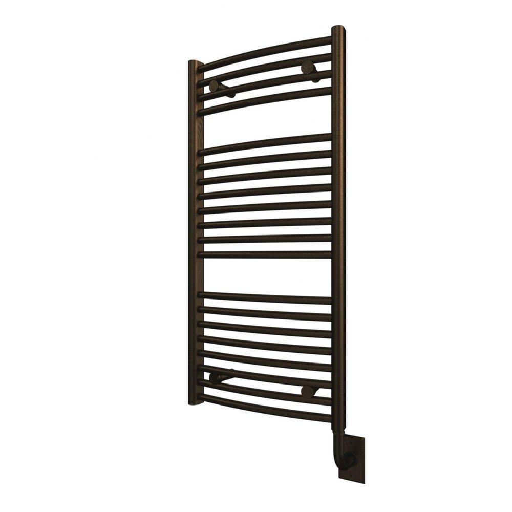 Tuzio&reg; Oil Rubbed Bronze 17-1/2 x 37 in. Wall Mount Towel Warmer 