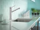 Moen Polished Chrome Single Handle Pull Out Kitchen Faucet 