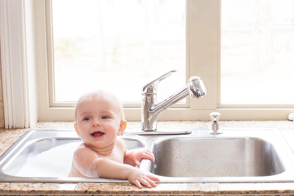 Franke Polished Chrome Single Handle Pull Out Kitchen Faucet 