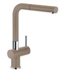1.75 gpm 1-Hole Pull-Out Kitchen Sink Faucet with Single Lever Handle in Oyster