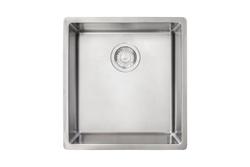 16-1/2 in. Undermount Stainless Steel Single Bowl Kitchen Sink in Satin Stainless Steel