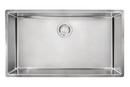 31-9/16 x 17-3/4 in. No Hole Stainless Steel Single Bowl Undermount Kitchen Sink with Sound Dampening