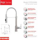 Franke Satin Nickel Single Handle Pull Down Kitchen Faucet 