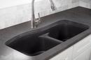 Franke Graphite 33 x 22 in. 1 Hole Composite Double Bowl Dual Mount Kitchen Sink 