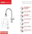 Franke Stainless Steel Single Handle Pull Down Kitchen Faucet 