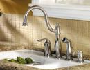 Pfister Stainless Steel 2.2 gpm 4-Hole Kitchen Faucet with Single Lever Handle 