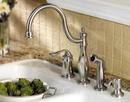 Pfister Stainless Steel 2.2 gpm 4-Hole Kitchen Faucet with Single Lever Handle 