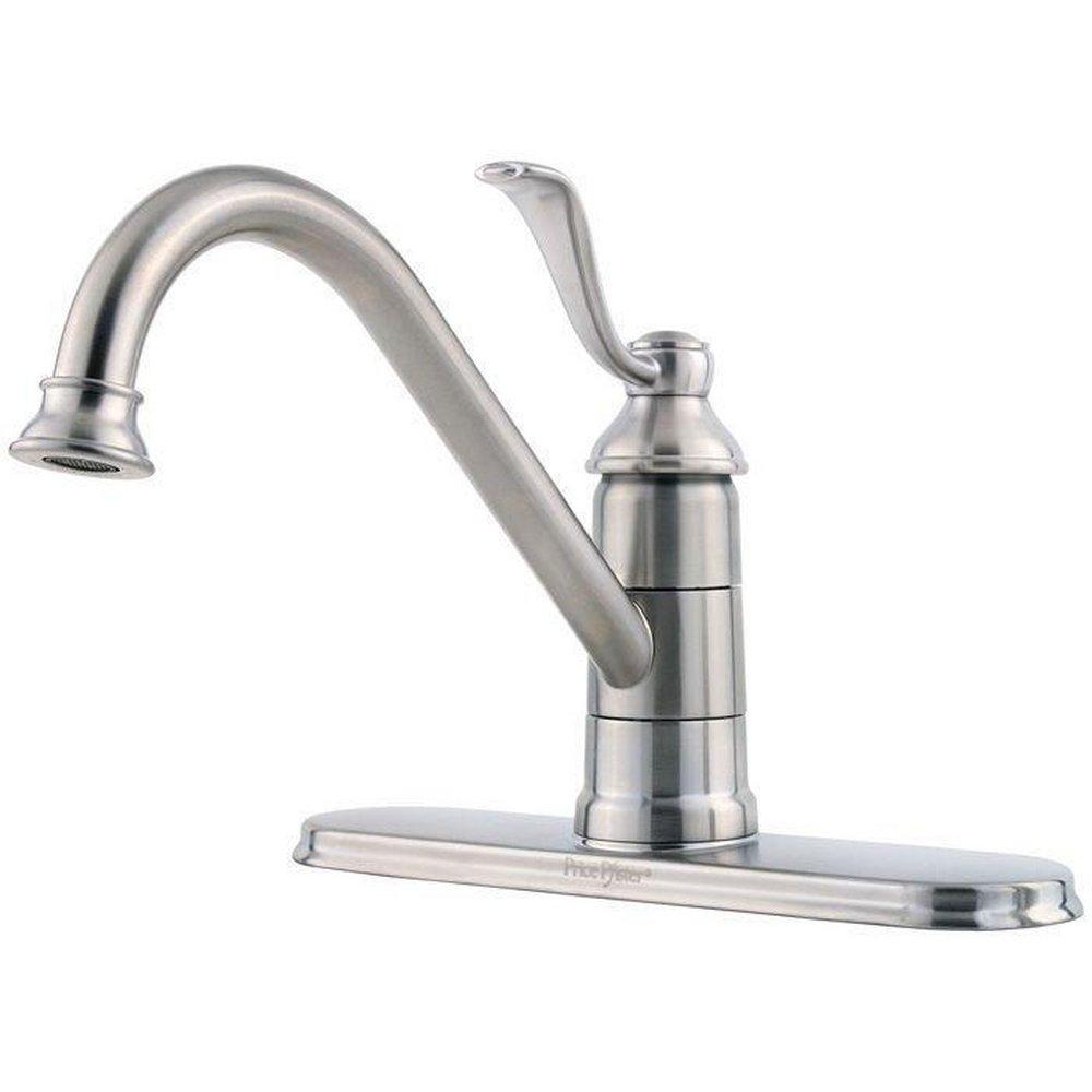Pfister Stainless Steel Single Handle Kitchen Faucet 