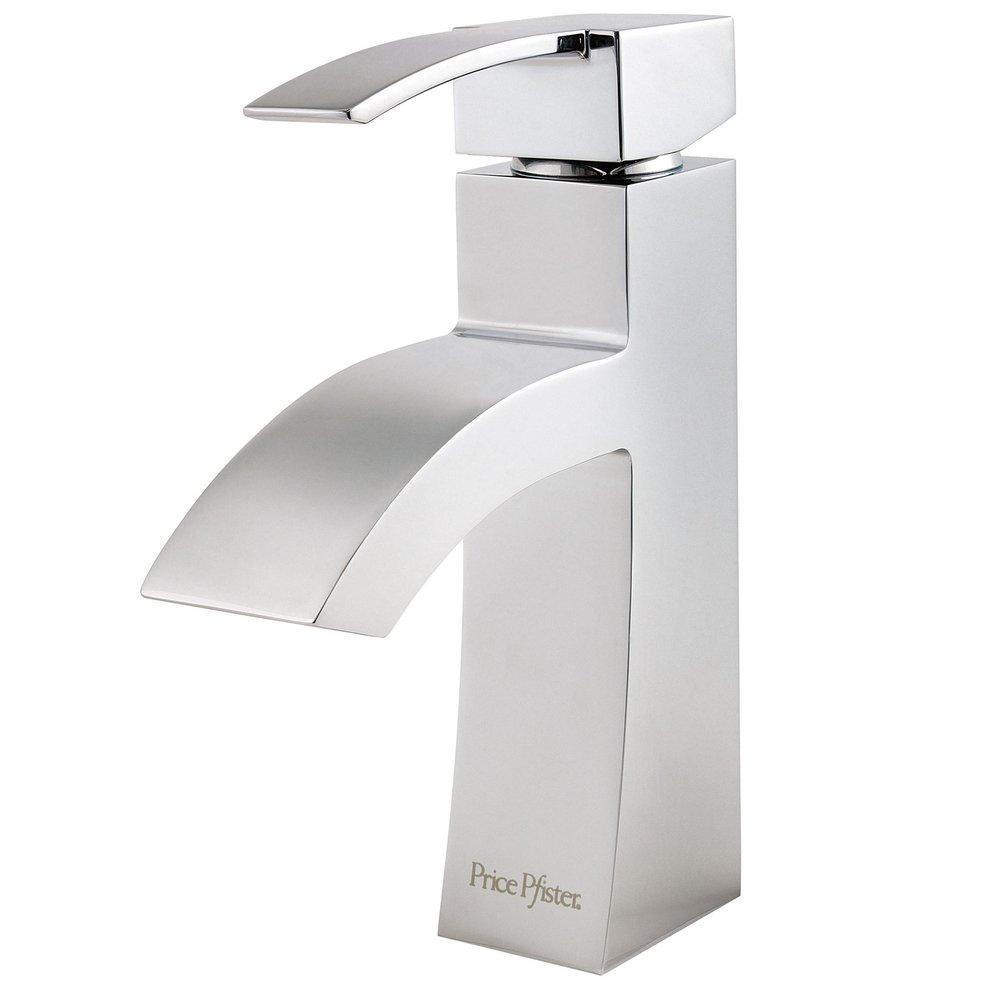 Pfister Polished Chrome Single Handle Centerset Bathroom Sink Faucet 