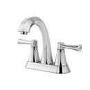 1.2 gpm 3-Hole Centerset Lavatory Faucet with Double Lever Handle in Polished Chrome