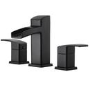 Pfister Black Two Handle Widespread Bathroom Sink Faucet 