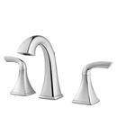 Pfister Polished Chrome Two Handle Widespread Bathroom Sink Faucet 